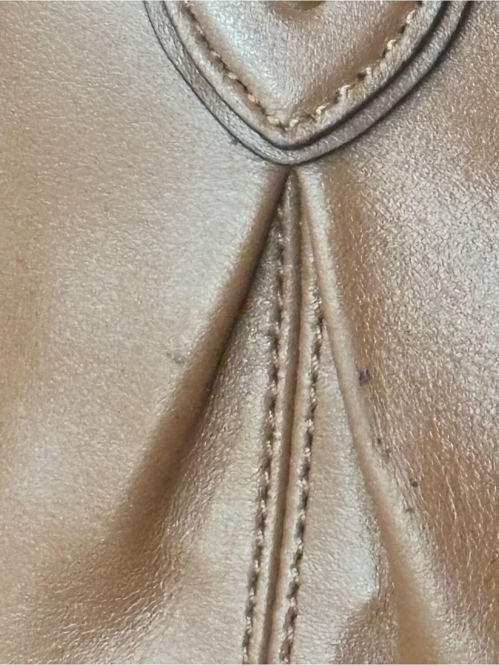 Coach Colette F33447 Saddle Leather Carryall Satchel Gold Hardware - Picture 13 of 15